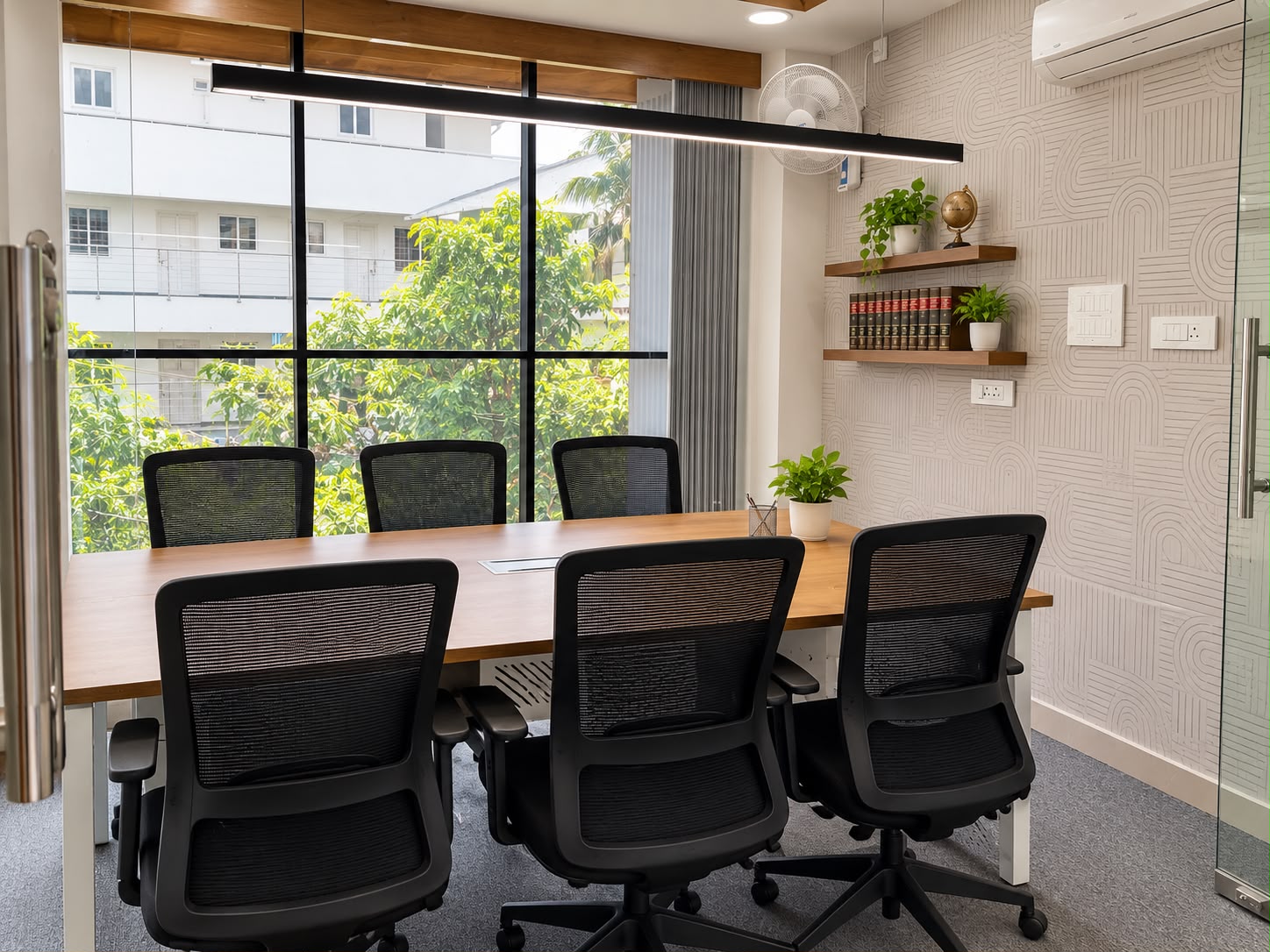 The My Office conference room with natural light